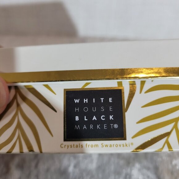 White House Black Market Swarovski Crystal Slider Bracelet "You Are Beautiful" - Picture 3 of 6